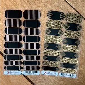 Jamberry Strips Never Used, It Girl and Golden Twenties